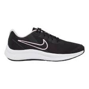 Nike Youth Starrunner Black and Pink Running Shoes